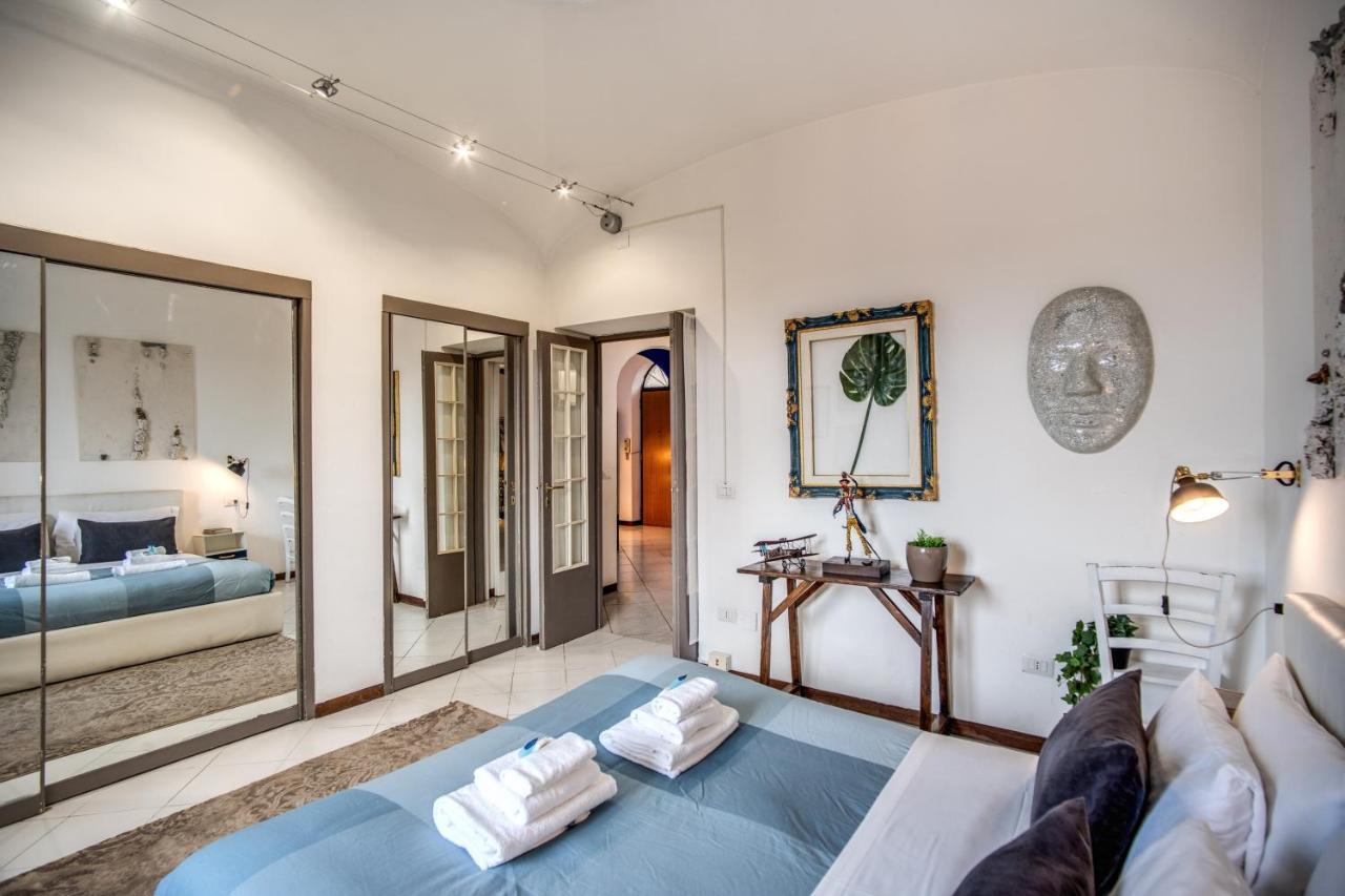 Trastevere - Stylish Good Vibes Apartment Rome Bagian luar foto