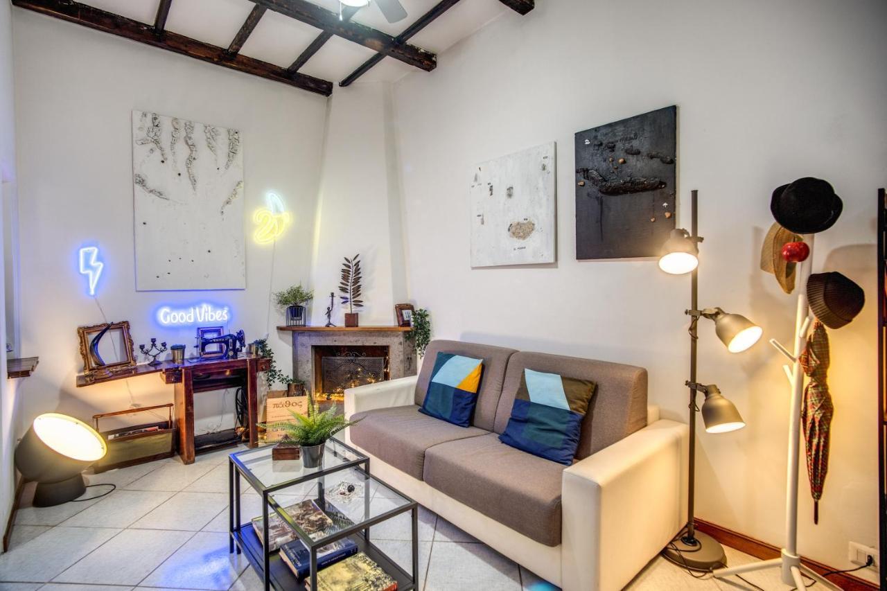 Trastevere - Stylish Good Vibes Apartment Rome Bagian luar foto