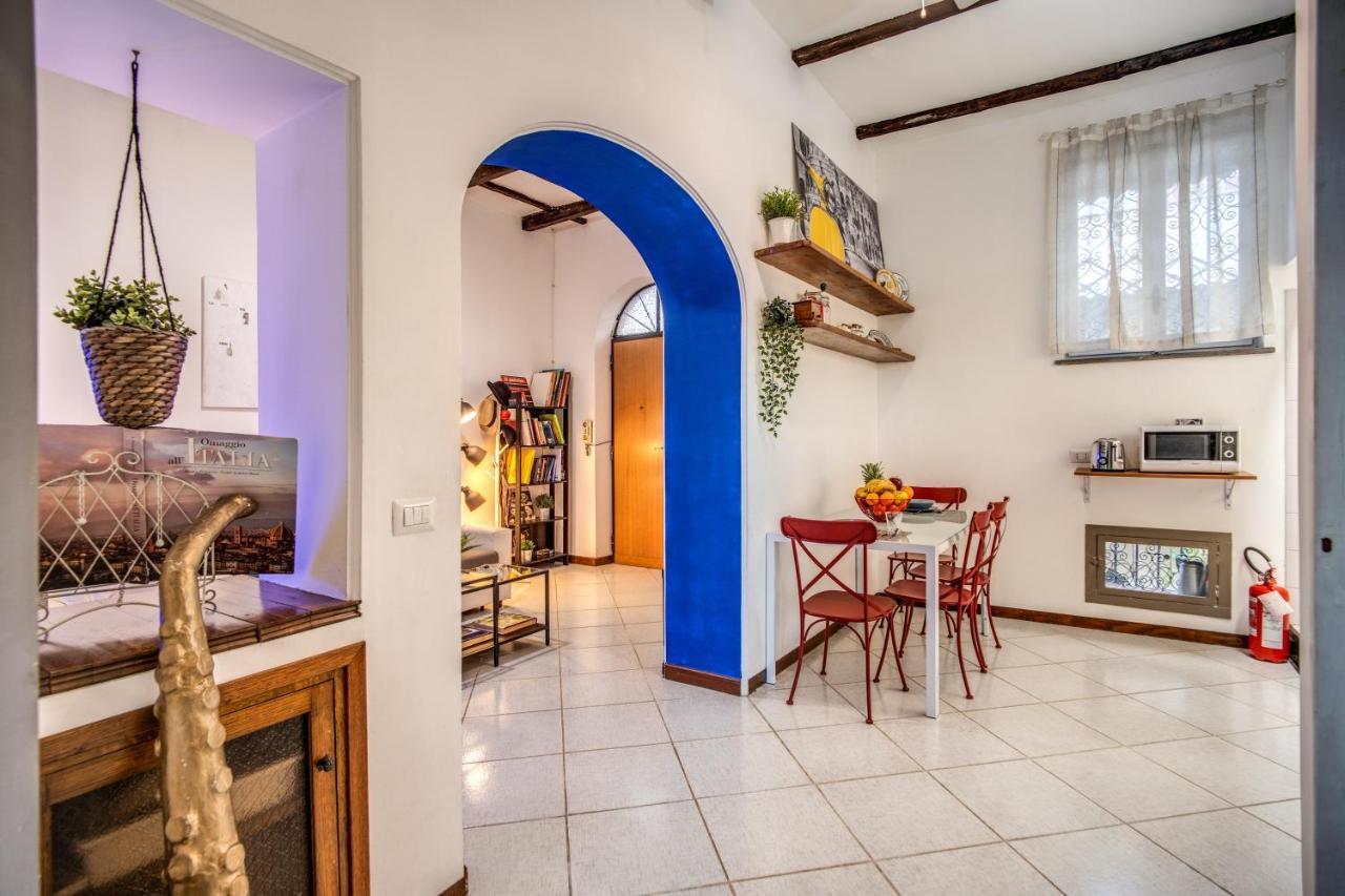 Trastevere - Stylish Good Vibes Apartment Rome Bagian luar foto