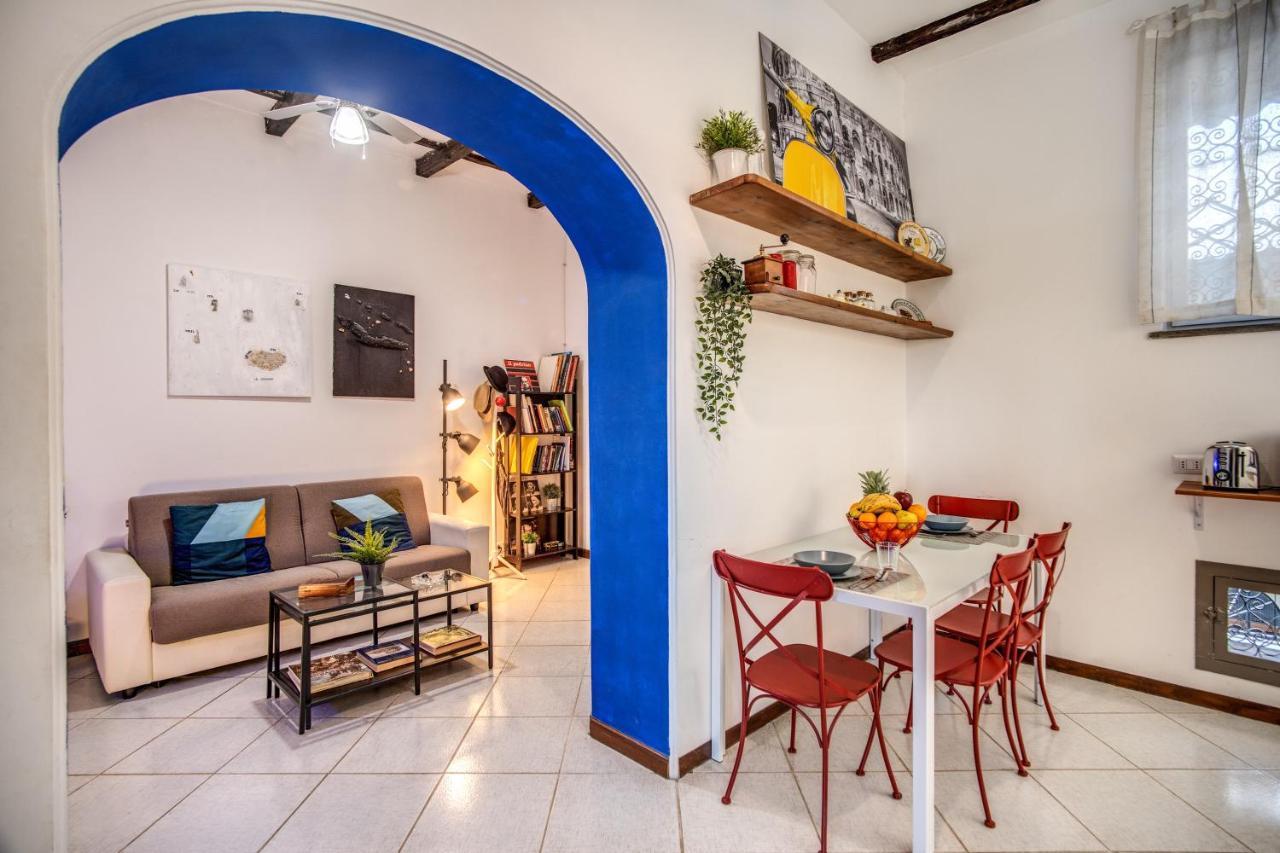 Trastevere - Stylish Good Vibes Apartment Rome Bagian luar foto